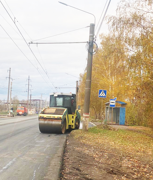В Саранске завершается ремонт автодороги по улице Лодыгина