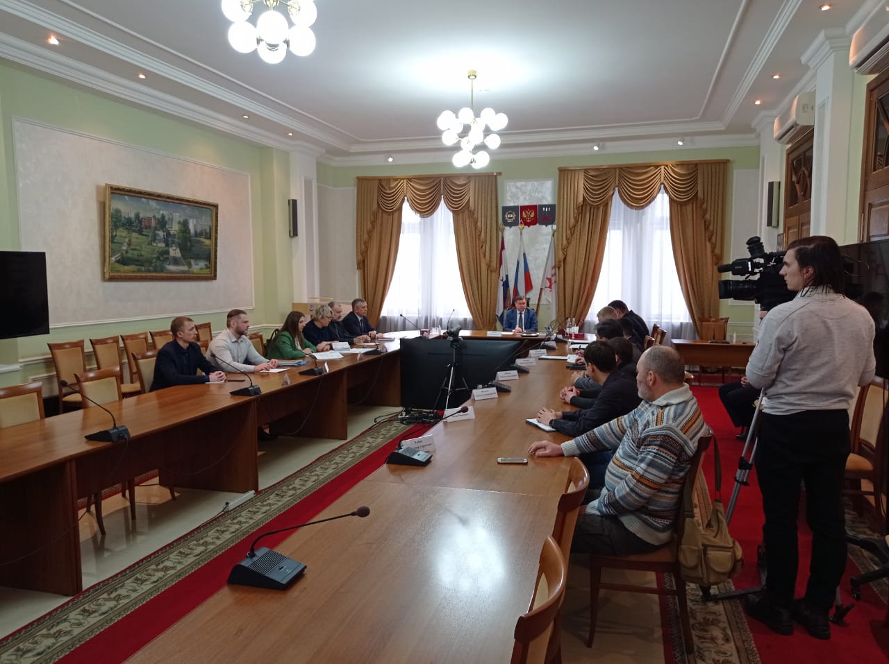 Состоялось заседание штаба по координации деятельности  народных дружин на территории городского округа Саранск 