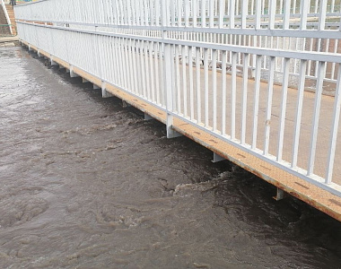В Саранске осуществляется контроль за уровнем воды в реке Тавла
