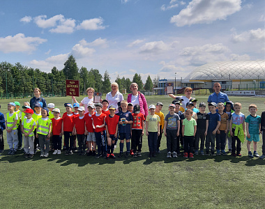  В Саранске состоялись соревнования по футболу среди детей дошкольных образовательных организаций в рамках Дня защиты детей 