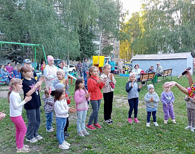 В Октябрьском районе Саранска состоялся праздник двора 