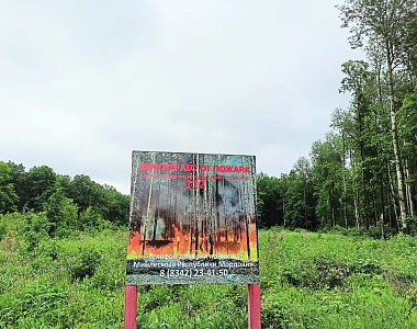 На территории городского округа Саранск объявлено оперативное предупреждение, ожидается высокая (4 класс) пожарная опасность лесов