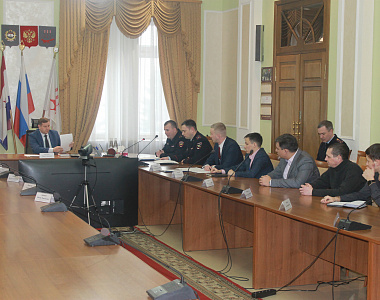 В Саранске подвели итоги работы штаба по координации деятельности народных дружин на территории городского округа Саранск за 2022 год