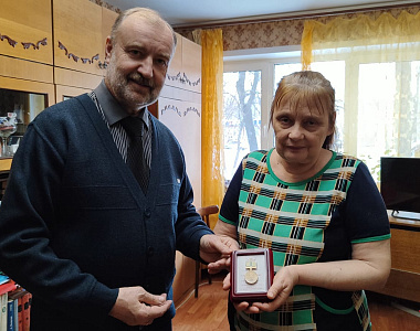 В Пролетарском районе Саранска вручили медали к 80-летию снятия блокады Ленинграда